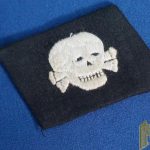 Waffen SS Enlisted Mans Totenkopf Collar Tab