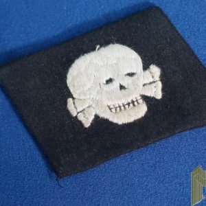 Waffen SS Enlisted Mans Totenkopf Collar Tab