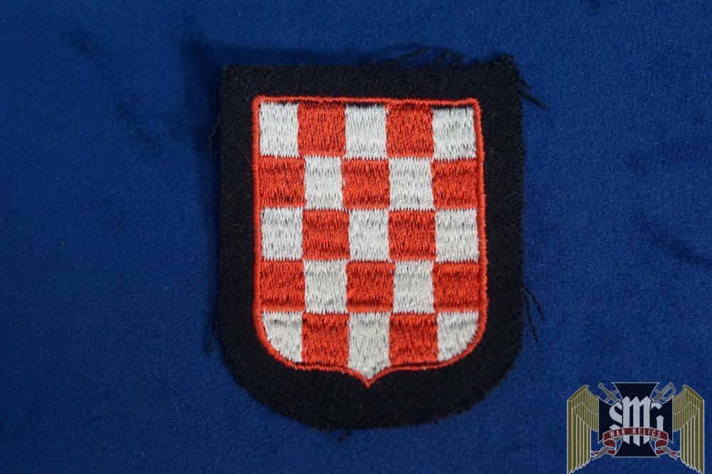 Croatian Volunteers Infanterie-Divison 369 or SS Kroatische Nr 1 1st pattern Sleeve patch