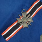 War Merit Cross w/Swords Second class by E. Ferdinand Wiedmann Marked