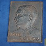 Hitler Cast Iron Wall Plaque