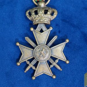 Belgium Croix De Guerre Medal