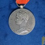 French Labor medal 1907 Named