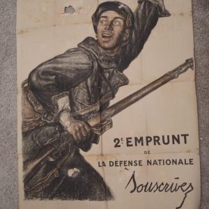 WW1 French Poster: On les aura! 2e Emprunt de la Défense Nationale