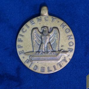 US WW2 Good conduct Medal Named