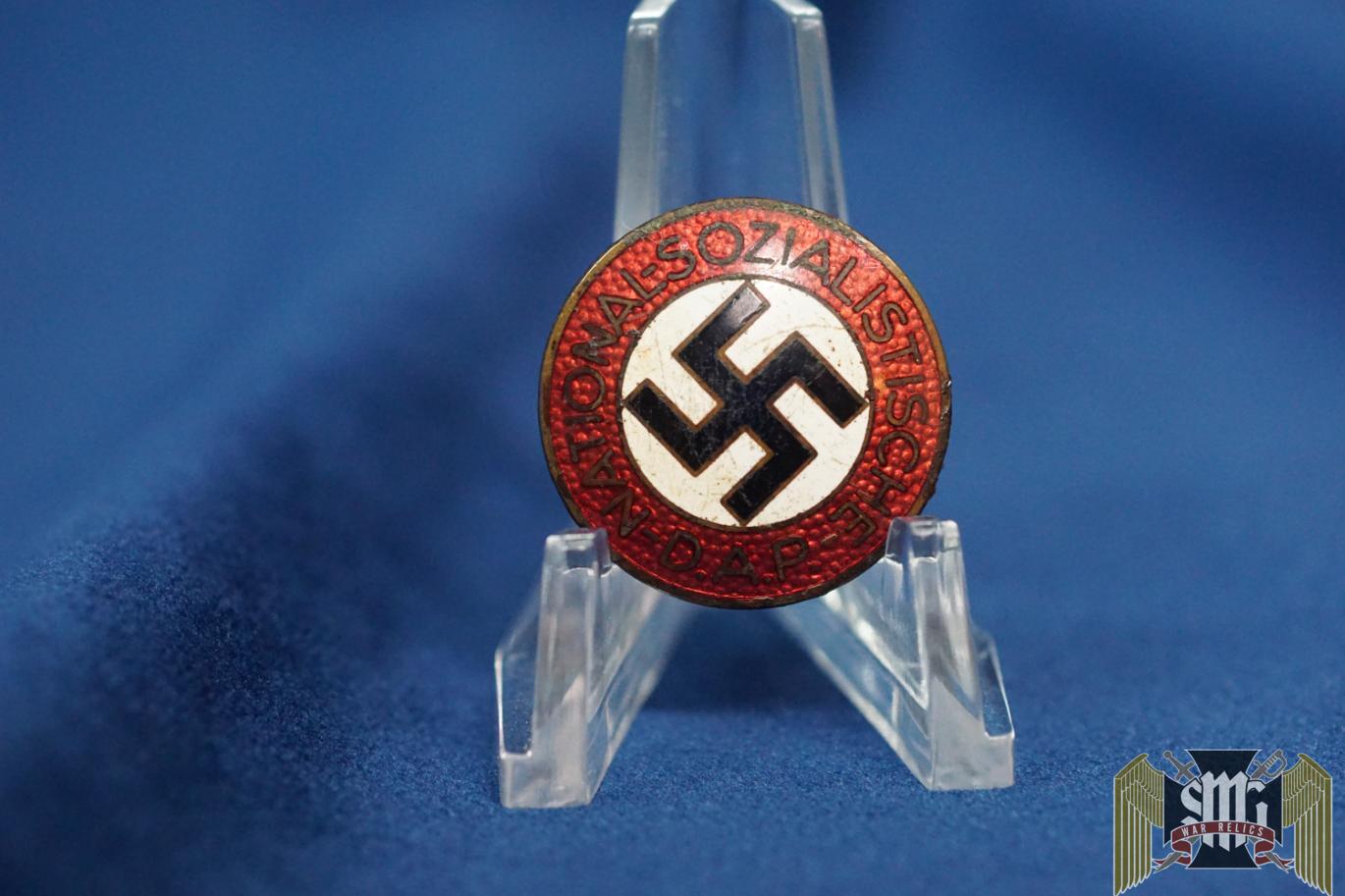 NSDAP Party Member Badge By M1/6 – Karl Hensler