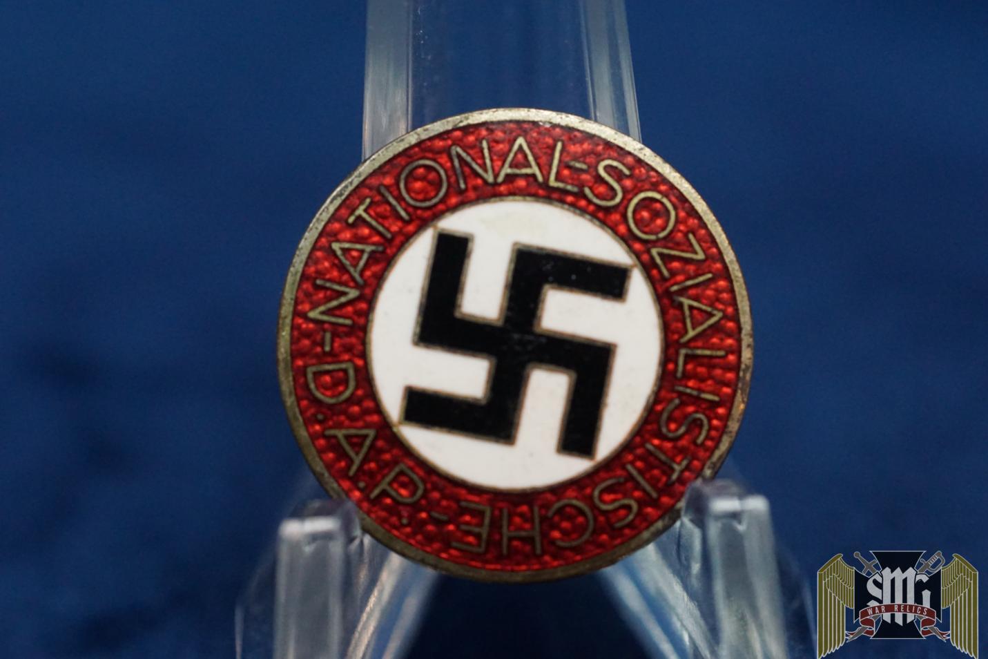 NSDAP Party Member Badge By M1/15 – Ferdinand Hoffstätter