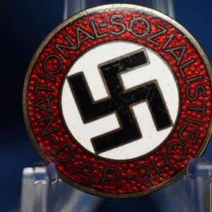 NSDAP Party Member pin by M1/128 – Eugen Schmidhäussler