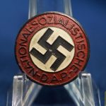 NSDAP Party Member pin by M1/92 – Karl Wild