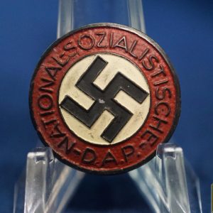 NSDAP Party Member pin by M1/92 – Karl Wild