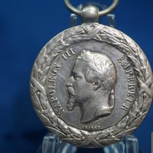 French Campaign Italy 1859 Silver Medal