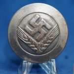 RAD WJ brooch