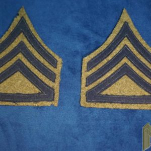 US Staff Sargent Chevron pair 1902 type