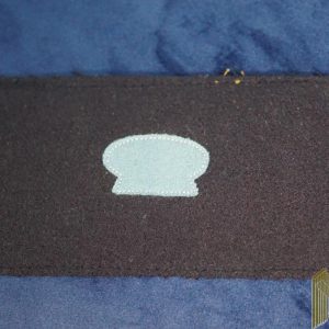 US Infantry Cook Chevron Light blue on Dark blue 1902