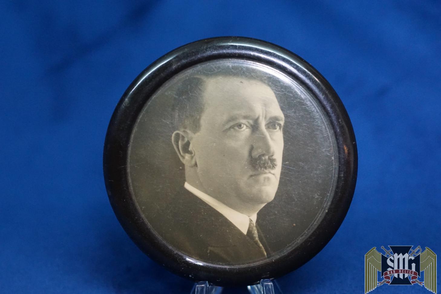 1723 Hitler Photo Medallion