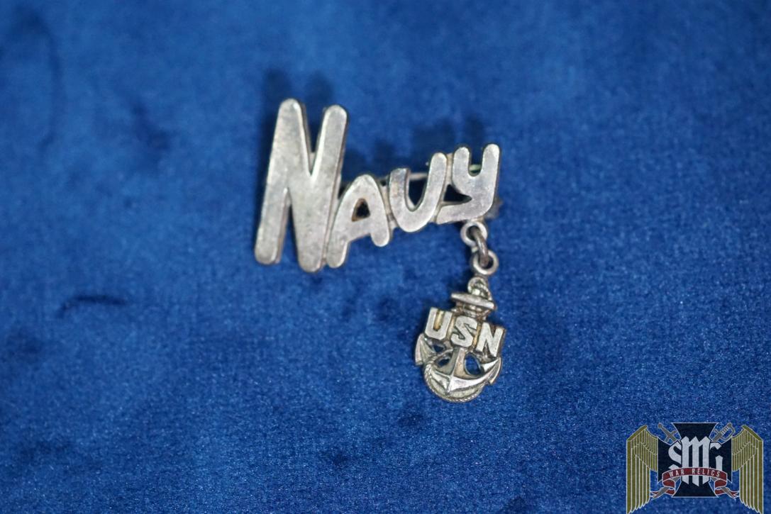 US Navy Sweet Heart pin Sterling