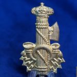 WW2 Italian MVSN Cap Badge