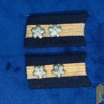 WW2 Japanese Navy Officer Collar Tabs Lieutenant Junior