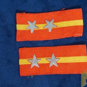 WWII Japanese Army Sergeant Collar Tab pair