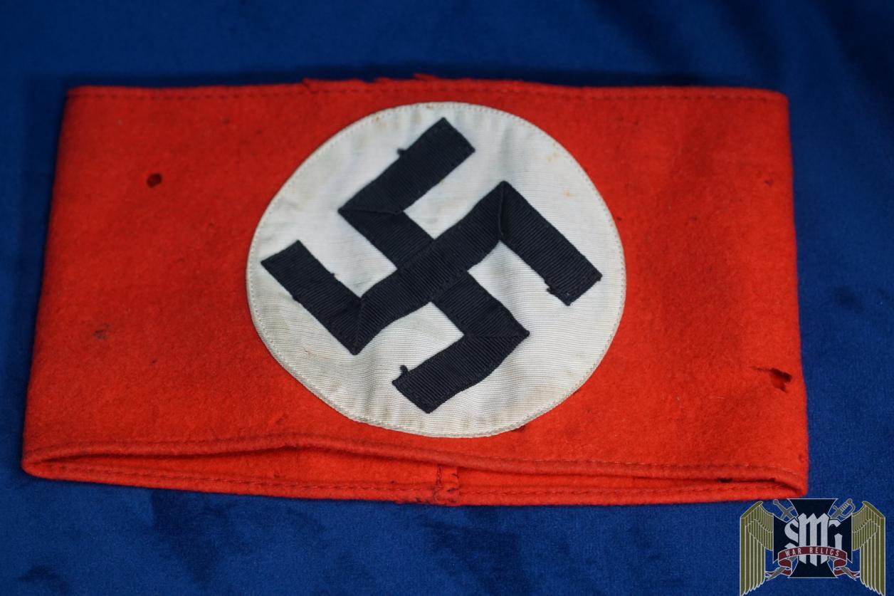 NSDAP Wool Armband W/ Repair