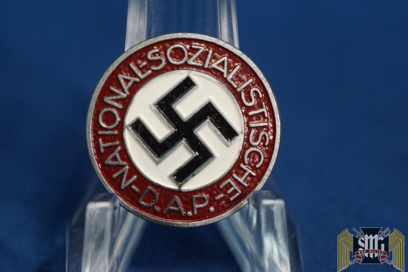 NSDAP Party Member badge by M1/34 – Karl Wurster
