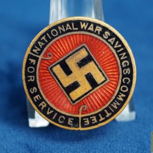 British WWI Era National War Savings Committee Service Badge