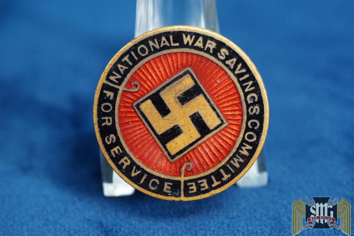 British WWI Era National War Savings Committee Service Badge
