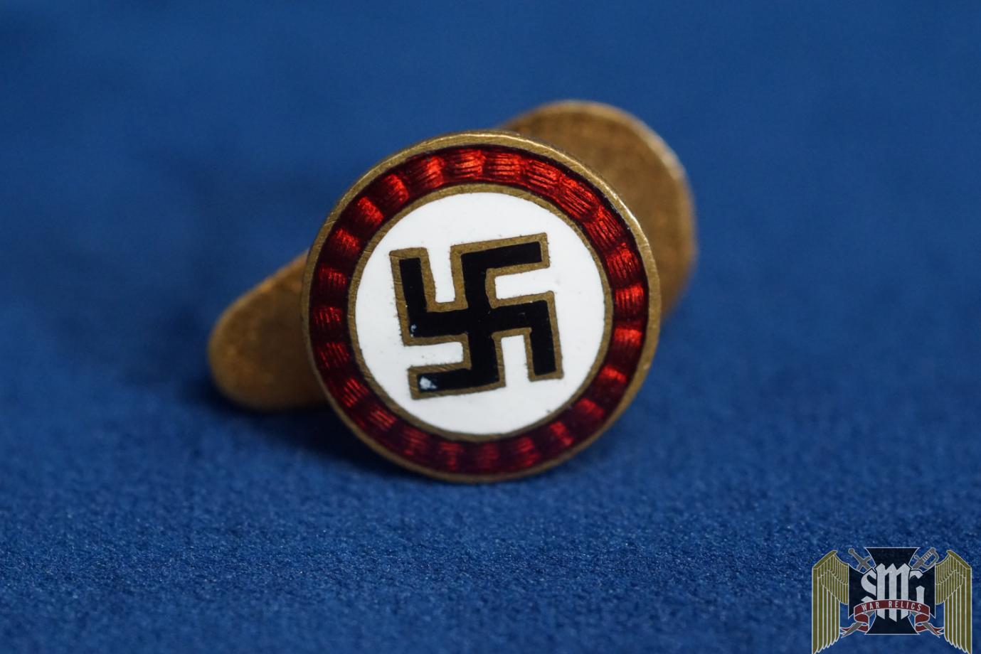NSDAP Party Supporter Lapel button hole Pin
