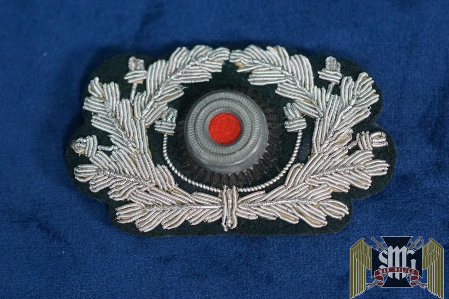 Heer Officers Visor wreath in bullion