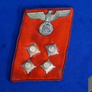 NSDAP GemeinschaftsLeiter Gau Level Collar tab