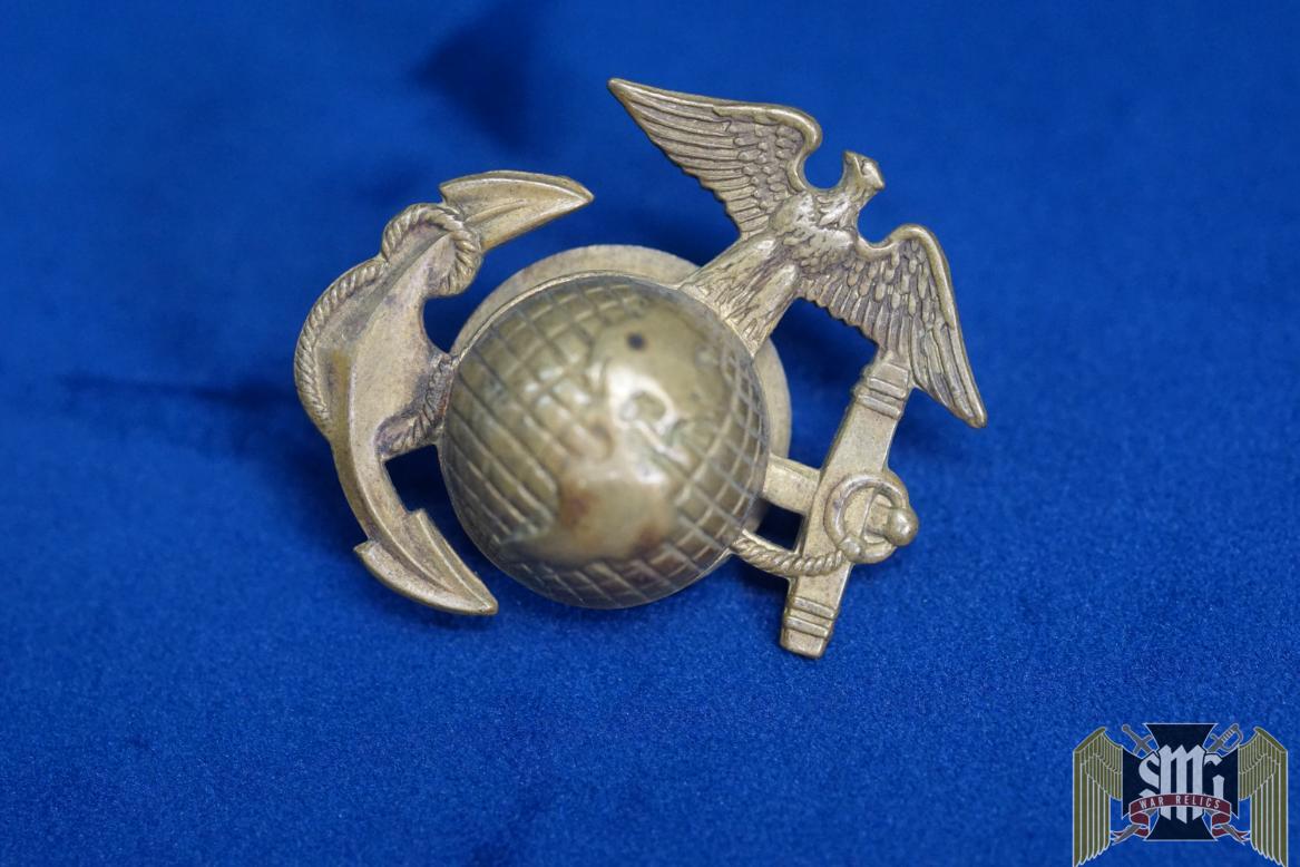 M1920 USMC EGA Enlisted Cap badge Star maker mark