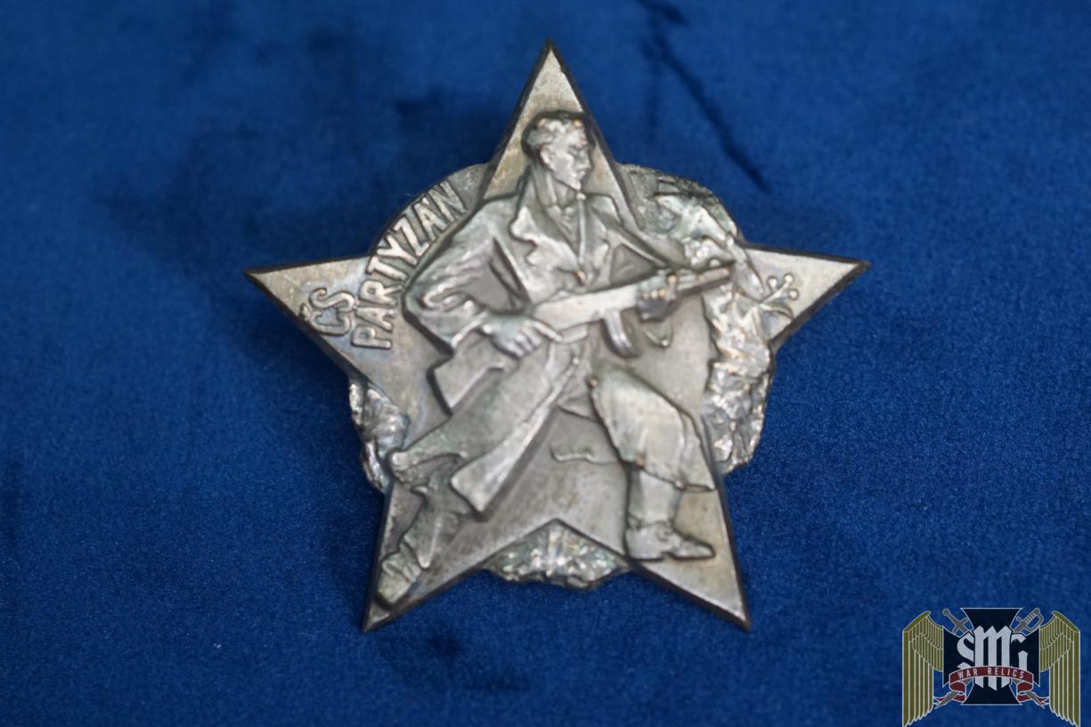 Czech Partizan Badge