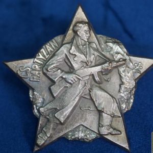 Czech Partizan Badge
