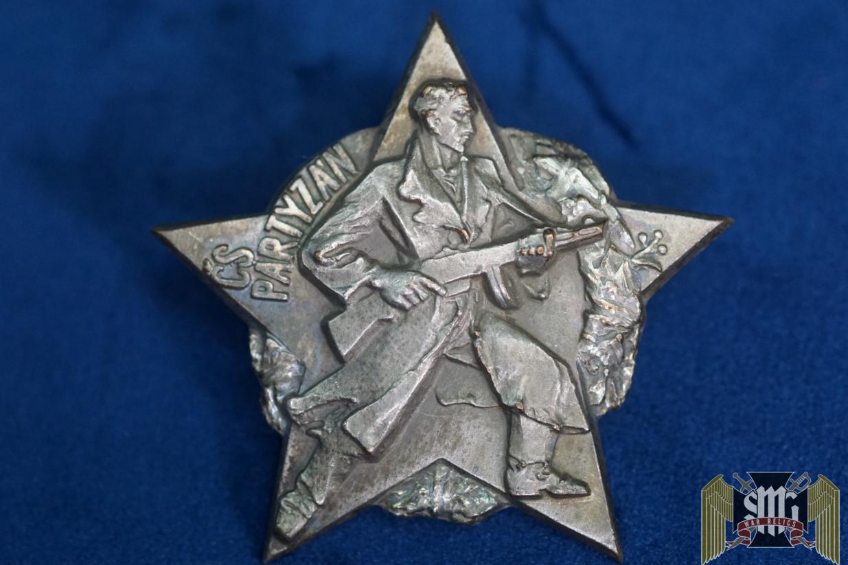 Czech Partizan Badge