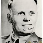 Hans Baur SS Hitler's Personal Pilot signature