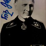 Fritz Darges SS SS Personal Adjutant to Hitler signature(s)