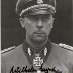 Wilhelm Mohnke SS Brigadefuhrer signature