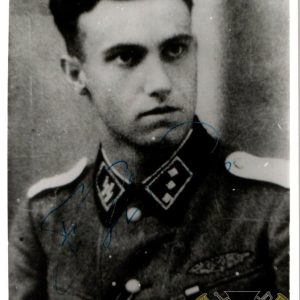 Friedrich Blond SS knights cross winner