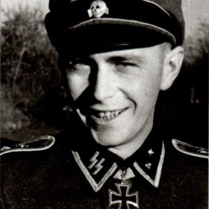 Josef Lainer SS Knights Cross signature