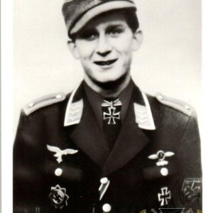 Luftwaffe Günther Bierbrauer Knights Cross signature