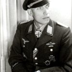 Otto Engel Luftwaffe Knights Cross signature