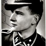 Heinrich Gottke ss Signature (x2) Knights cross winner