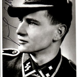 Heinrich Gottke ss Signature (x2) Knights cross winner