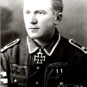 Hinrich Ahrens Knights Cross Winner signature