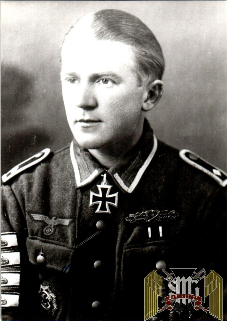 Hinrich Ahrens Knights Cross Winner signature