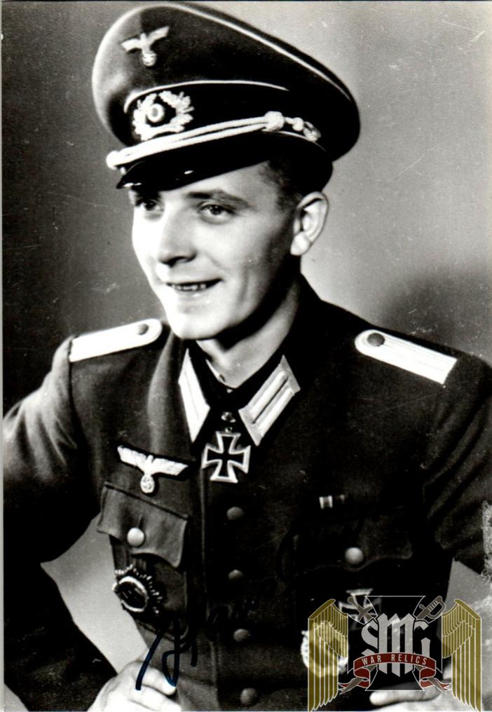 Knights Cross Signature Hans Sturm