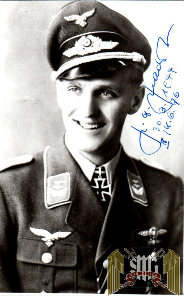 Hubert Spadiut Knights Cross winner Signature
