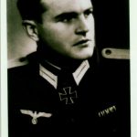 Ludwig Simon Panzergrenadier-Regiment 35 Knights cross winner Signature