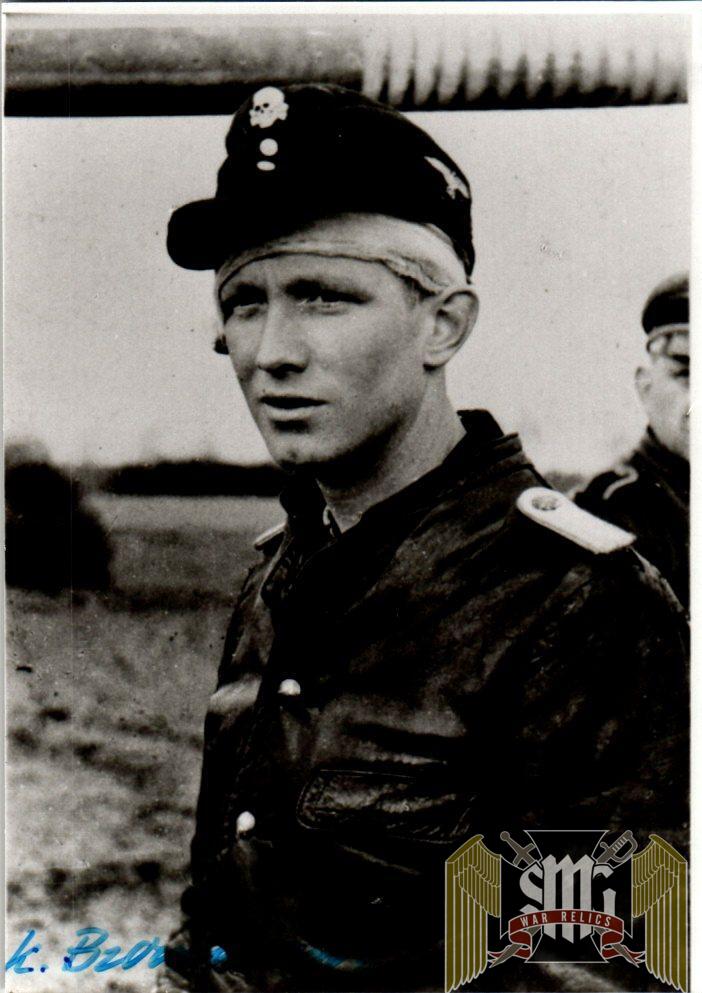 Karl Brommann SS Panzer Knights Cross Signature(s)