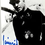 Karl Nikolussi SS Knights Cross signature